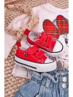 Dětské klasické tenisky Big Star - červené Dětské klasické tenisky Big Star - červené