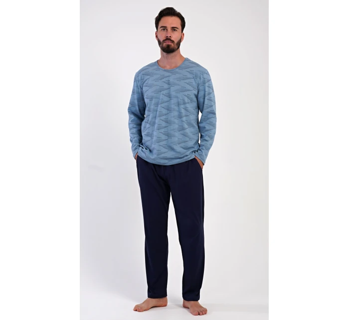 Pánské pyžamo dlouhé Arny
