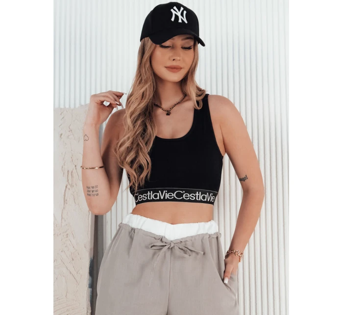 Dámský top black Dstreet model 21974002 - FashionStreet Dámský top black Dstreet model 21974002 - FashionStreet