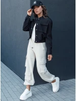 Dámská bunda bomber PRIEV černá FashionStreet TY4307 Dámská bunda bomber PRIEV černá FashionStreet TY4307