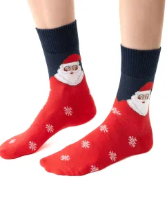 Steven Merry Christmas 136 barva:tmavě modrá-červená