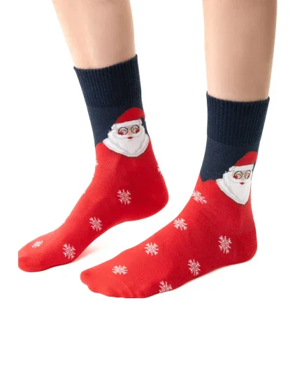 Steven Merry Christmas 136 barva:tmavě modrá-červená Steven Merry Christmas 136 barva:tmavě modrá-červená