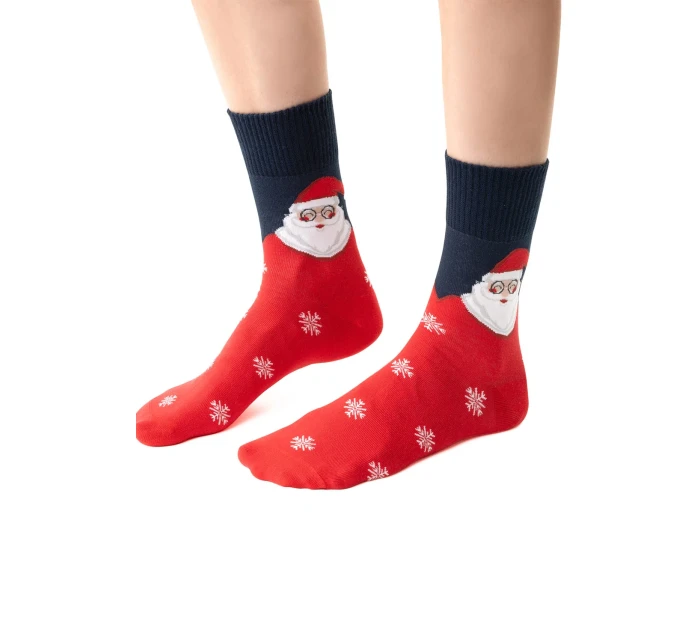 Steven Merry Christmas 136 barva:tmavě modrá-červená Steven Merry Christmas 136 barva:tmavě modrá-červená