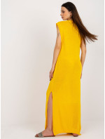 BA SK 9002 šaty.12 tmavě žlutá