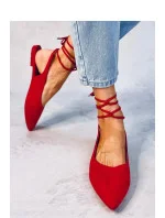 Dámské balerínky NF-68P Červená - Seastar