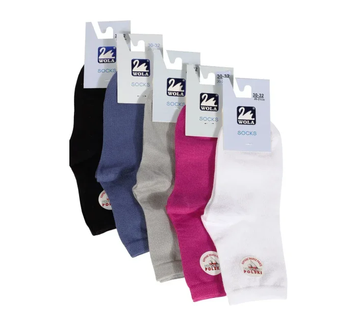 SKARPETKI GŁADKIE 6-11 LAT