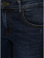 Jeansy męskie slim fit granatowe model 22022553 - FashionStreet