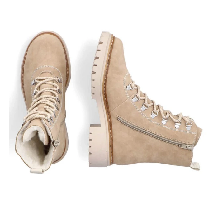 W béžové zateplené model 20493057 - Rieker