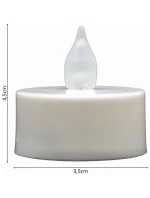 SADA 4 ČAJOVÝCH SVÍČEK