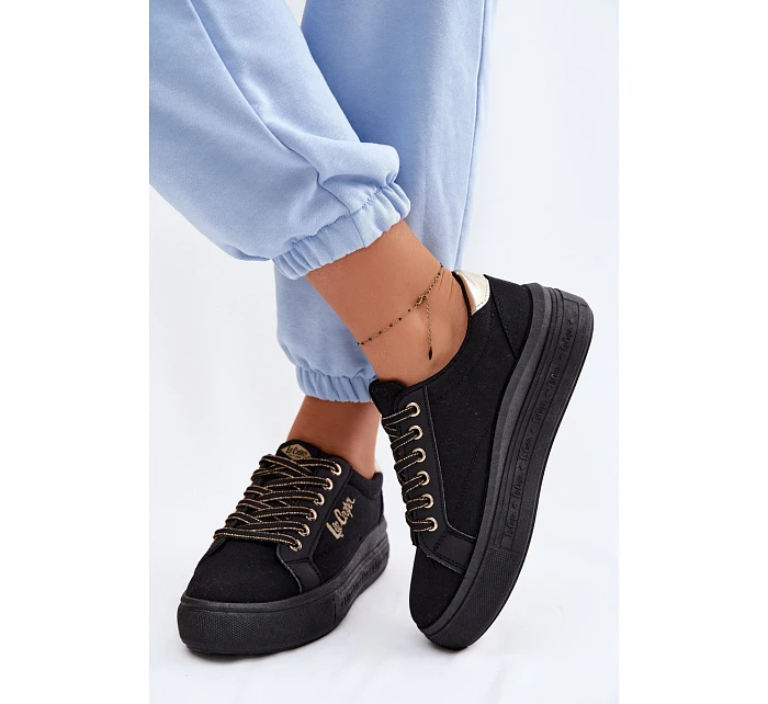 Dámské tenisky na platformě Lee Cooper LCW-26-44-4476 Černé Dámské tenisky na platformě Lee Cooper LCW-26-44-4476 Černé