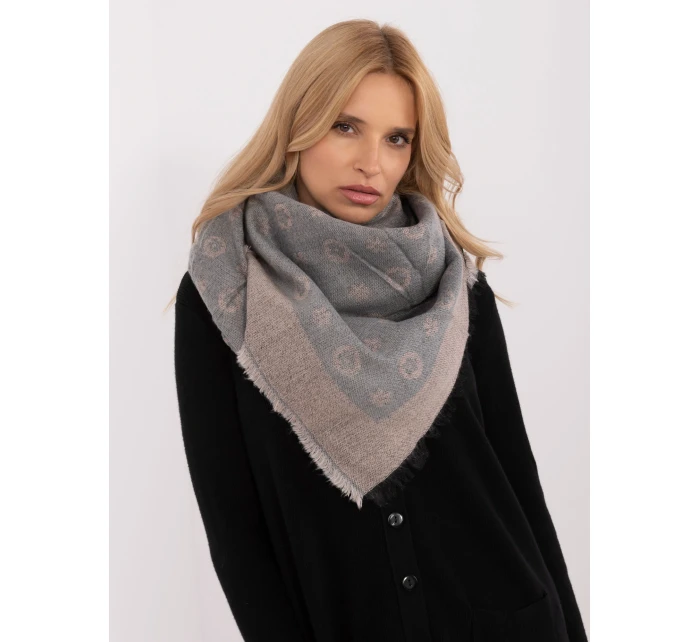 Szalik AT SZ model 20470361 szaro różowy - FPrice