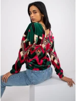 Halenka DHJ BZ 6550 4.40 tmavě zelená Halenka DHJ BZ 6550 4.40 tmavě zelená