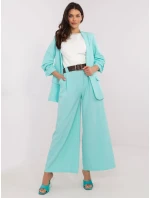 Spodnie DHJ SP mietowy model 20831781 - FPrice Spodnie DHJ SP mietowy model 20831781 - FPrice