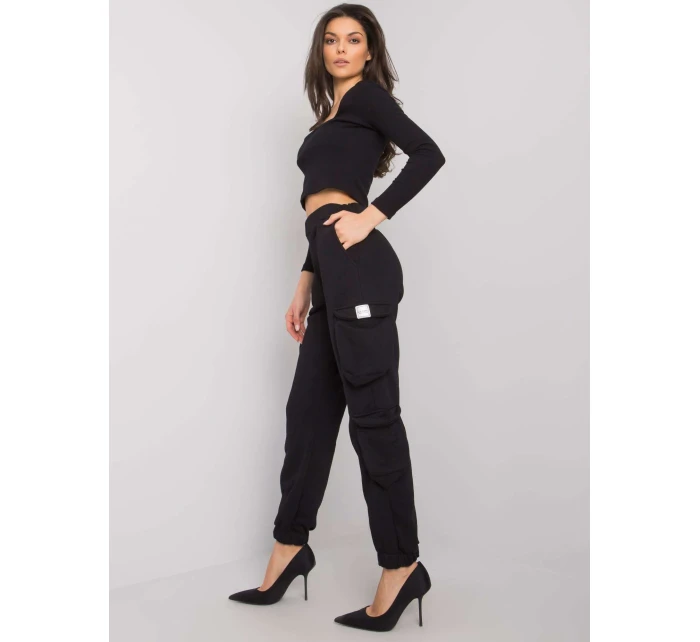 Tepláky RV DR 7364.01P černá