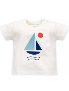 Pinokio Námořnické tričko Ecru/Print