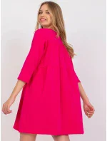 Dámské šaty RV SK 6274.36P Fuchsiová - FPrice