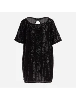 Dámské mini šaty s  Černá  model 19916509 - awama