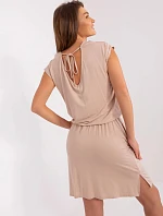 Dámské šaty WN SK 658.62P Béžová - FPrice