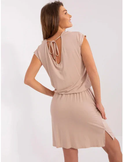 Dámské šaty WN SK 658.62P Béžová - FPrice