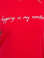 Dámské tričko 65279 červené - Kesi