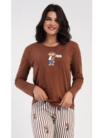 Dámské pyžamo dlouhé Bear