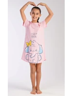 Dětská noční košile s krátkým rukávem Slon Dětská noční košile s krátkým rukávem Slon