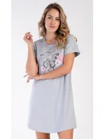 Dámská noční košile s krátkým rukávem Butterfly