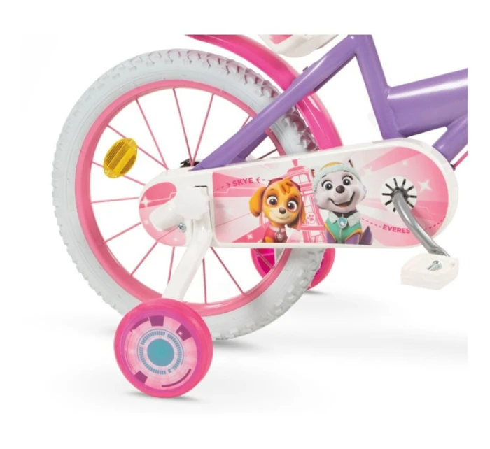 Dětské kolo 16" Psi Patrol Purple 1680 Girl + Dětská helma Psi Patrol pink TOIMSA 10896 Dětské kolo 16" Psi Patrol Purple 1680 Girl + Dětská helma Psi Patrol pink TOIMSA 10896