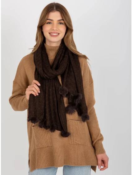 Šála AT SZ E model 21795525 tmavě hnědá - FPrice