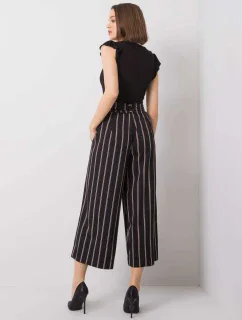 Kalhoty CHA SP 0430.41P černá a béžová