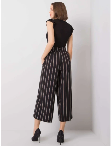 Kalhoty CHA SP 0430.41P černá a béžová