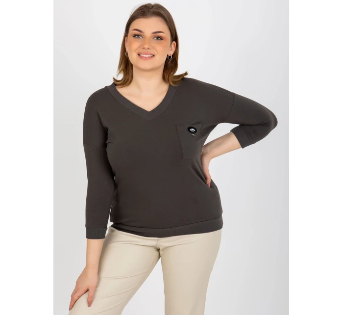 Halenka RV BZ 8475.81 tmavá khaki Halenka RV BZ 8475.81 tmavá khaki