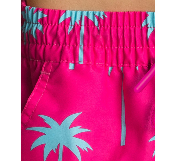Dámské plážové šortky ATLANTIC - růžové