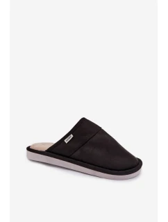 Pánské nazouváky Selomir – černé