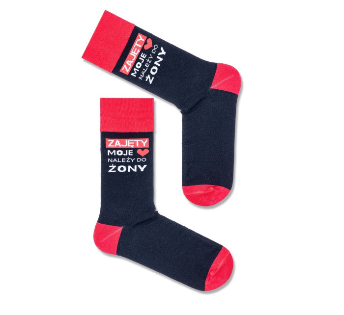 Pánské valentýnské ponožky Milena Avangard 0125
