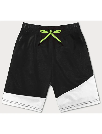 Černé pánské kraťasy model 18433266 - J.STYLE