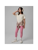 Dívčí hladké tričko 4F 4FJRSS26TTSHF3554-12S dětské