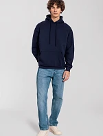 Fruit of the Loom Iconic Premium Hooded Sweat Mikina s kapucí z těžké bavlny 16.2284 deep navy