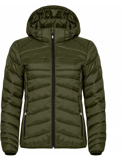 Clique Idaho Jacket Women Dámská prošívaná bunda 67.0977 fog green Clique Idaho Jacket Women Dámská prošívaná bunda 67.0977 fog green