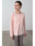 Pyžamo s dlouhým rukávem model 17692092 - Vamp