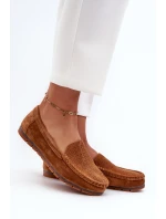 Dámské semišové mokasíny Camel S.Barski LR755