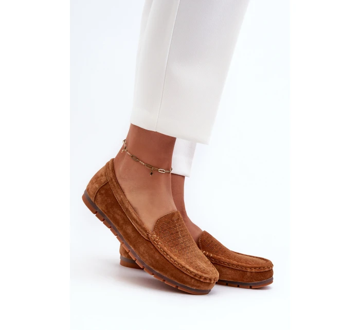 Dámské semišové mokasíny Camel S.Barski LR755