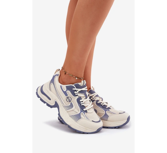 Dámské Tenisky Big Star model 21693176 Modré - Big Star Shoes Dámské Tenisky Big Star model 21693176 Modré - Big Star Shoes