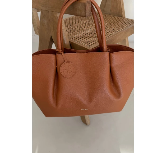 Velká dámská taška Shopper Big Star model 21794122 Camel - Big Star Shoes Velká dámská taška Shopper Big Star model 21794122 Camel - Big Star Shoes