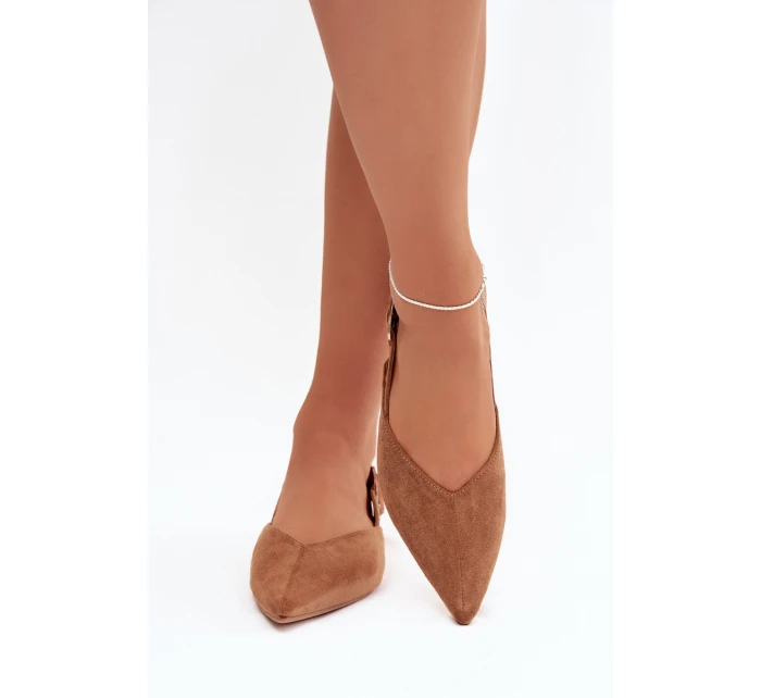 Dámské baleríny S přezkou Camel model 21834804 - Boto Dámské baleríny S přezkou Camel model 21834804 - Boto