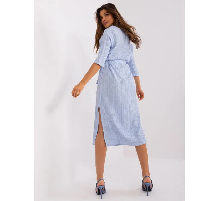 Sukienka LK SK 509342 1.51P jasny niebieski