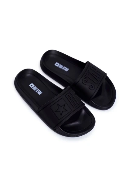 Dětské módní pantofle Big Star - černé Dětské módní pantofle Big Star - černé