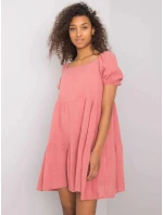 Dámské šaty TW SK BI 26460.28P růžová - Och Bella Dámské šaty TW SK BI 26460.28P růžová - Och Bella