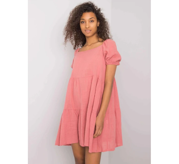 Dámské šaty TW SK BI 26460.28P růžová - Och Bella Dámské šaty TW SK BI 26460.28P růžová - Och Bella