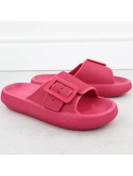 Dámské nazouváky / žabky RR274A583 Tmavě růžová - Big Star